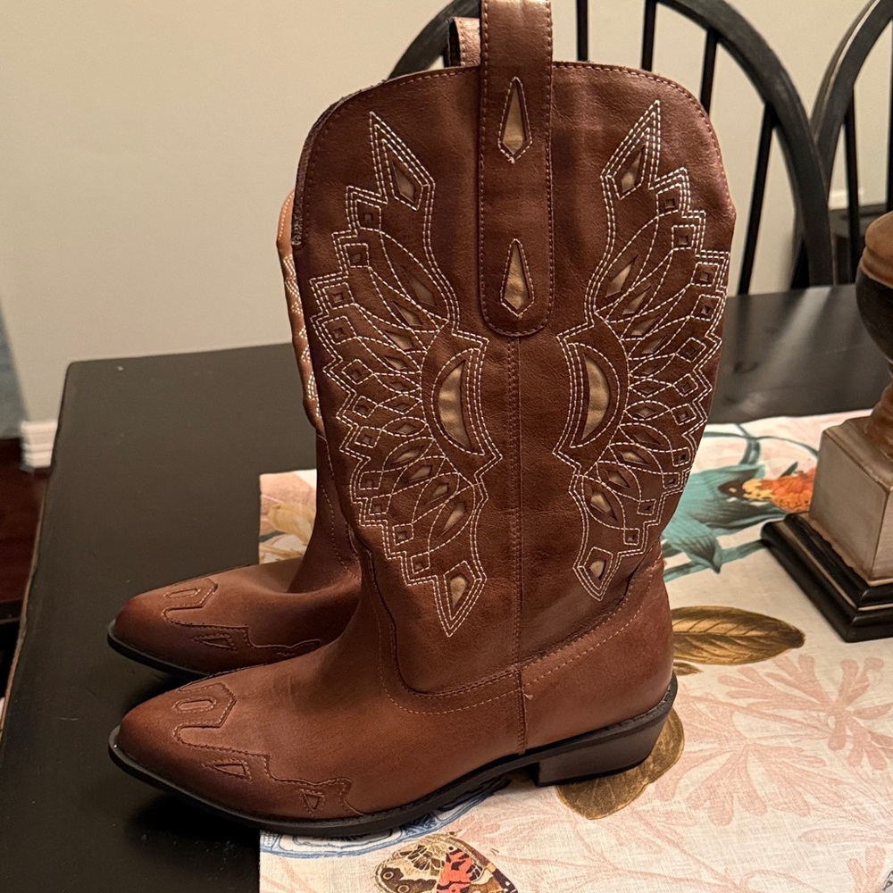 Coconuts by Matisse Brown Western Boots